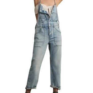 Anthropologie Light Blue Denim Jumpsuit